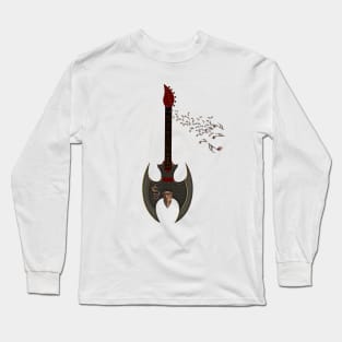 Awesome fantasy guitar, steampunk Long Sleeve T-Shirt